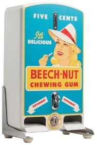 Kayem Products Beech-Nut 5 Cent Vending Machine. Kayem, ca....