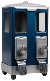 Lawrence 5 Cent Bulk Vending Machine. Aluminum and sheet me...
