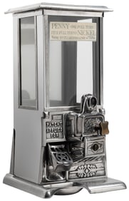 Norris Master “Star Door” 1 or 5 Cent Vending Machine. Norr...