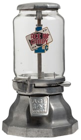 Operators 1 Cent Ace Vendor Gumball Machine. Operators Vend...