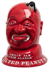 Smilin’ Sam from Alabam’ 1 Cent Peanut Vendor. A recreation...