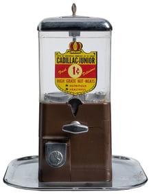 Universal Cadillac Junior 1 Cent Tray Vendor. Universal Ven...