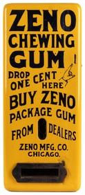 Zeno One Cent Gum Vending Machine. Chicago: Zeno Mfg., ca. ...