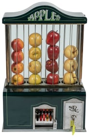 New Way Mfg. Coin-Operated Apple Vending Machine. New Way M...