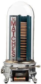 Advance Machine Co. 1 Cent Match Dispenser. Chicago: Advanc...