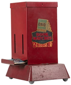 Ohio Match Sales 1 Cent Matchbook Dispenser. Morris: Northw...