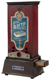 Columbus Model 25 1 Cent Matchbook Dispenser. Columbus Vend...