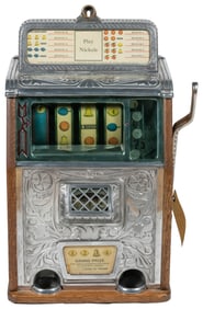 Caille 5 Cent Superior Four Reel Slot Machine. Detroit: Cai...
