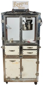Burch Popcorn Machine. Kansas City, MO, c. 1930s. Metal wit...