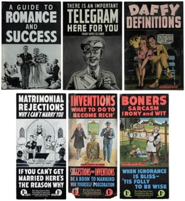 Group of Exhibit Supply Co. Cards Inserts / Advertisements....