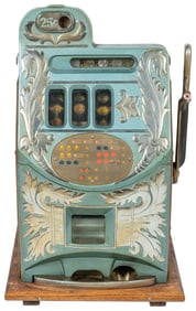 Mills Novelty Co. 25 Cent Extra Bell Aikens Front Slot Mach...