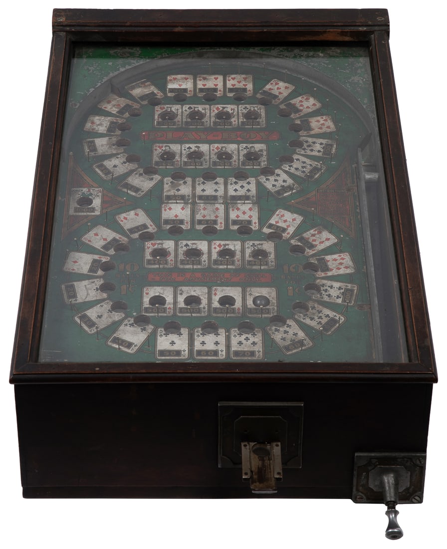 Gottlieb 1 Cent Play-Boy Pinball Game. Chicago: Go... (1 of 2)