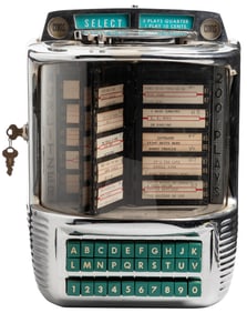 Wurlitzer Coin-Operated Jukebox Remote Selector. Circa 1950...