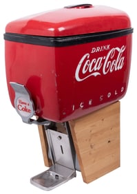 Coca-Cola Soda Fountain Dispenser. Chicago: Dole Valve, ca....