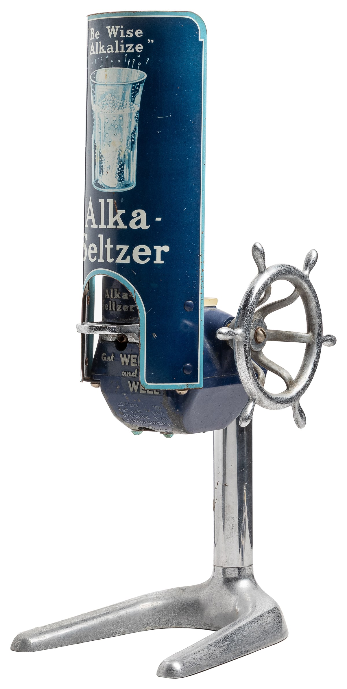 Alka-Seltzer Soda Fountain / Drug Store Dispenser. Circa 19... (1 of 2)