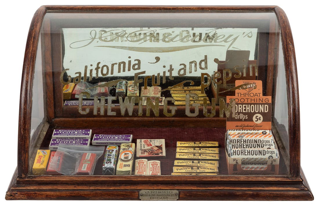 J.P. Primley’s California Fruit and Pepsin Chewing Gum Disp... (1 of 2)