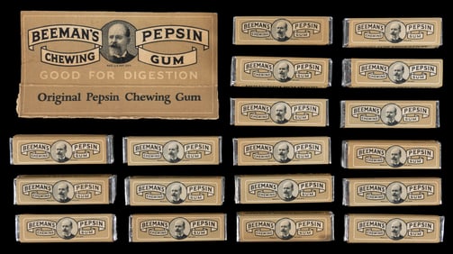 Beeman’s Pepsin Chewing Gum Lot. New York: American Chicle ...
