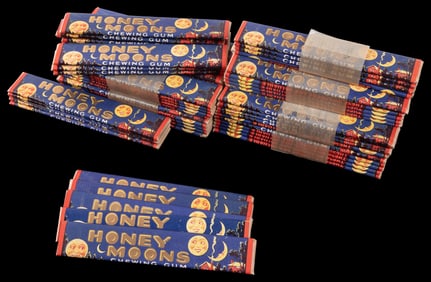 Orbit Honey Moons Chewing Gum Lot and Partial Box. Toronto:...