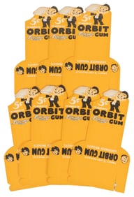 Orbit Listerated Gum. Lot of 8 Display Boxes. Chicago, ca. ...