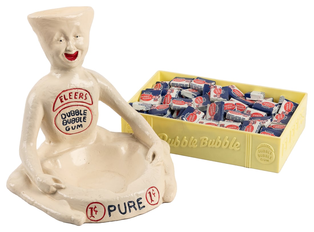 Fleers Dubble Bubble Gum Plaster Change Receiver and Yellow... (1 of 1)