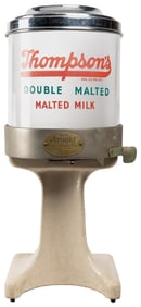 Arnold #20 “Thompson’s Double Malted Milk” Dispenser. Racin...