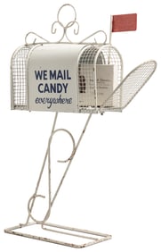 “We Mail Candy Everywhere” Advertising Display. 20th centur...