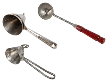 Group of Three Turn-Key Ice Cream Scoops. Including Gilchri...