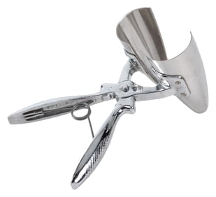 Price Squeeze-Handle Ice Cream Scoop. Circa 1938. Metal con...