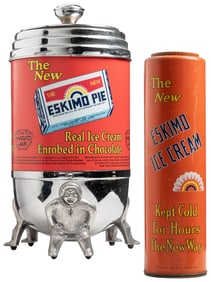 Eskimo Pie “The Magic Jar” Soda Fountain Cooler. Insulated ...