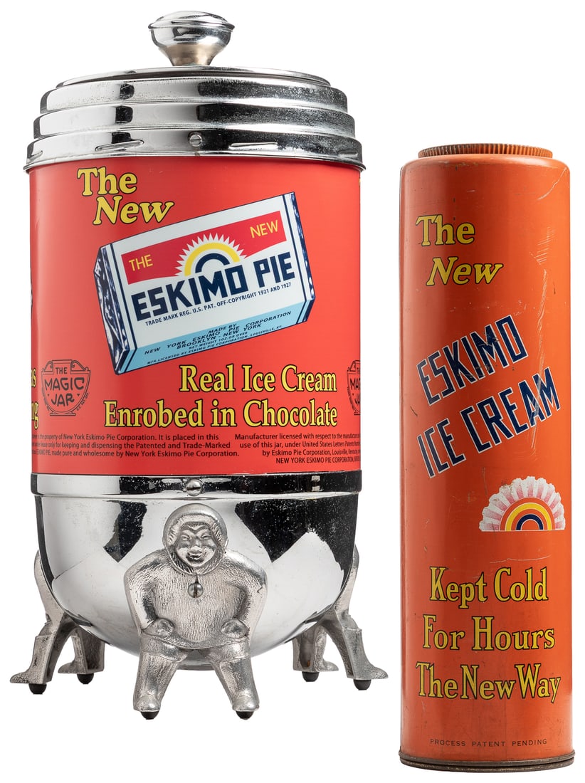 Eskimo Pie “The Magic Jar” Soda Fountain Cooler. Insulated ... (1 of 3)