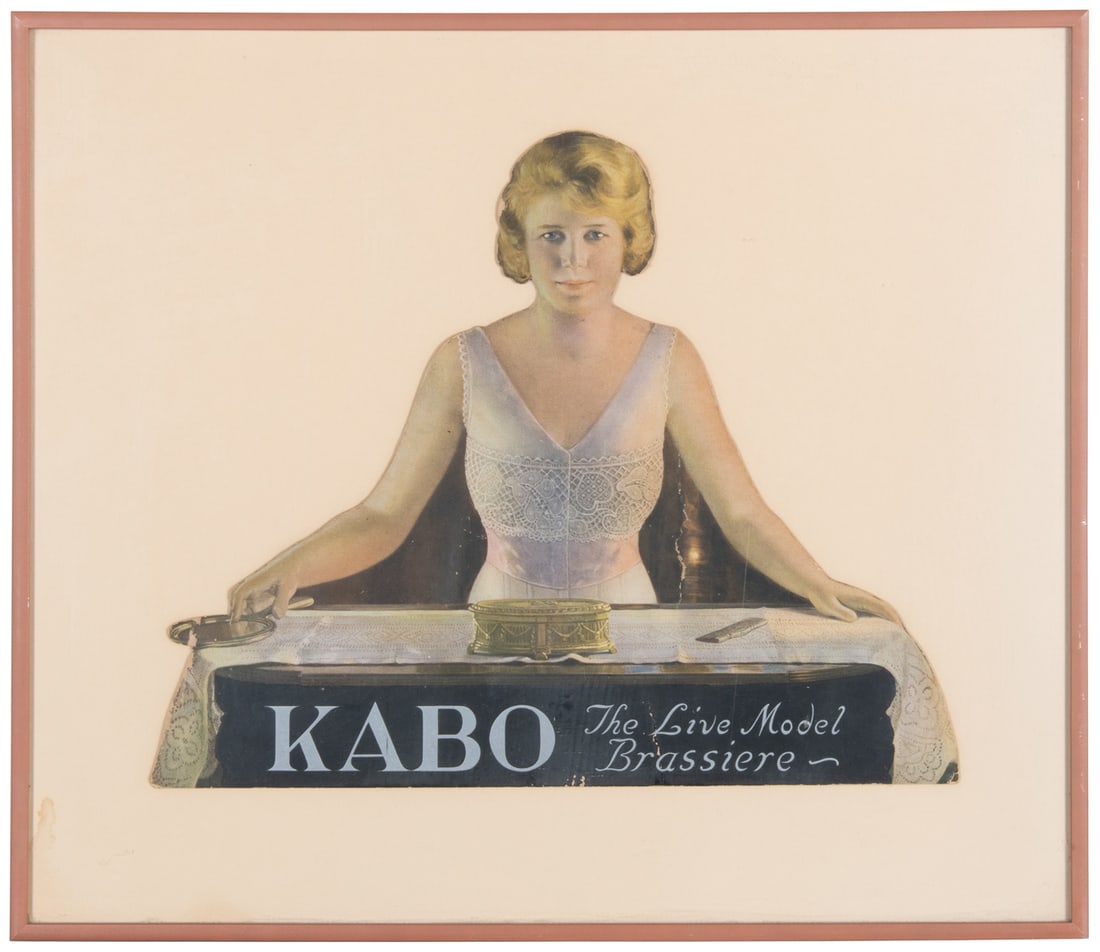 Kabo Corset Advertisement. Circa 1930s. Color die cut adver... (1 of 1)