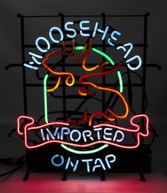 Moosehead Imported Beer Neon Sign. Harbor City, CA: Everbri...
