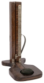 Countertop High Striker Game. Circa early 20th century. Cou...