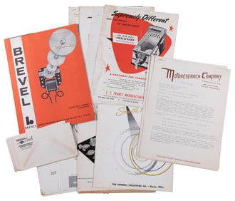 Collection of Exhibit Supply Company Ephemera. Circa mid-20...