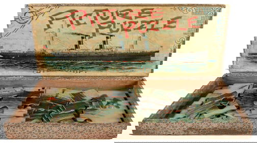 McLoughlin Bros. Steamship Picture Puzzle. New York, 1896. ...