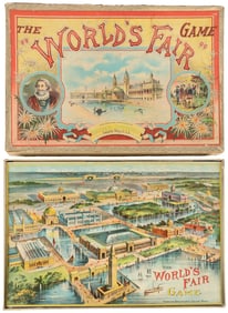 The World’s Fair Game. Salem: Parker Brothers, 1892. Lithog...