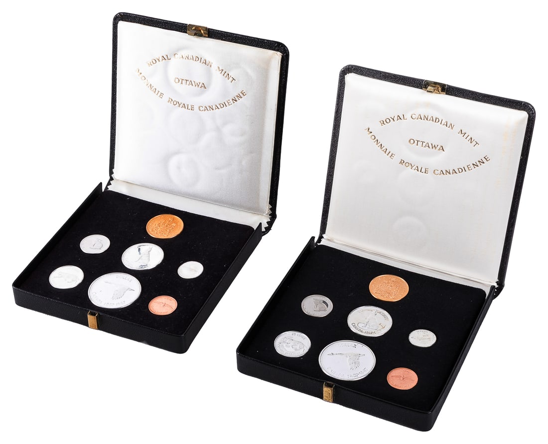 Royal Canadian Mint Centennial Proof Sets (2). 1967. Both i... (1 of 3)