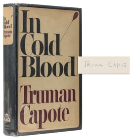 CAPOTE, Truman (1924-1984). In Cold Blood. A True Account o...