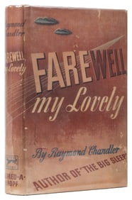 CHANDLER, Raymond (1888-1959). Farewell, My Lovely. New Yor...