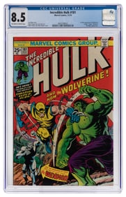 [COMICS]. The First Appearance of Wolverine in The Incredib...
