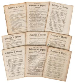 [EARLY ENGLISH HISTORY]. A Collection of Papers Relating to...