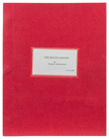 HERBERT, Frank (1920-1986). Original Typescript for His Nov...