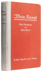 HITLER, Adolf (1889-1945). Mein Kampf. Eine Abrechnung… 1. ...