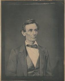 [PHOTOGRAPHY]. [LINCOLN, Abraham (1809-1865), subject]. [HE...