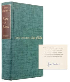 STEINBECK, John (1902-1968). East of Eden. New York: The Vi...