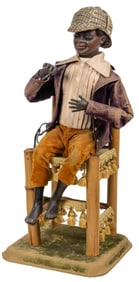 [AUTOMATON]. Smoking Black Boy. Paris: Roullet & Decamps, c...