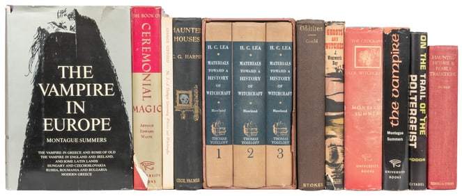 [WITCHCRAFT & OCCULT]. Group of 12 titles. Including: LEA, ...