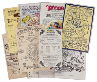 Group of 10 Tattoo Expo and Convention Posters. American, 1...