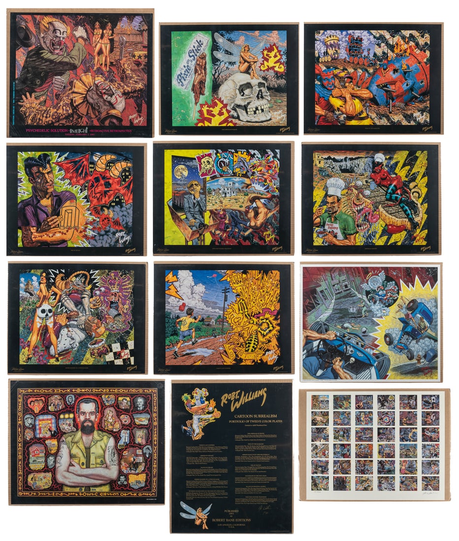 WILLIAMS, Robert (American, b. 1943). Robt. Williams “Carto... (1 of 13)