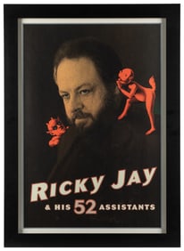 JAY, Ricky. Ricky Jay & His 52 Assistants. [New York], ca. ...